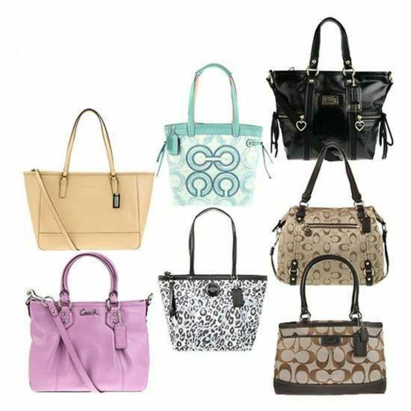 Vintage Coach Handbags Wristlets Satchels Crossbody Shoulder Bags Totes Mod Tags - Picture 7 of 14